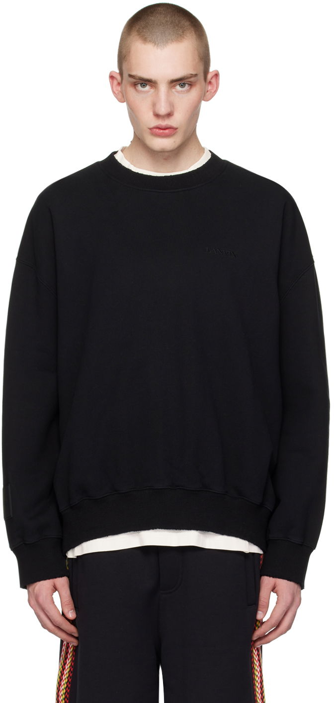 Пуловер LANVIN Future x Sweatshirt Черно | RU-SS0016-J119-P24