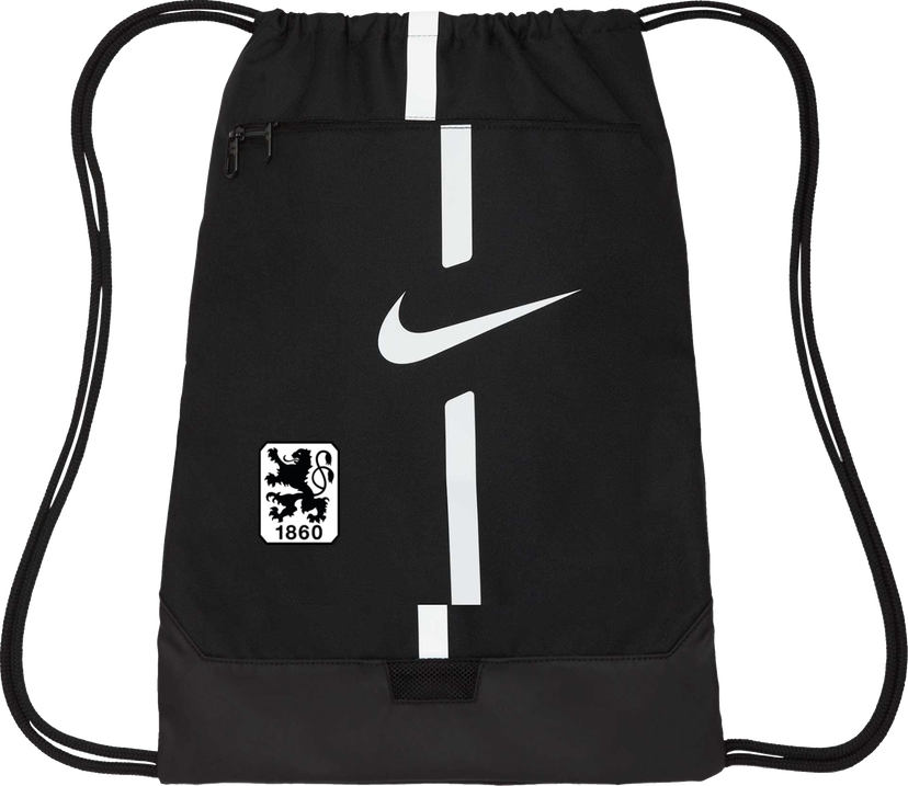 Спортна торба Nike TSV 1860 München Drawstring Gym Bag Черно | 18602324da5435-010