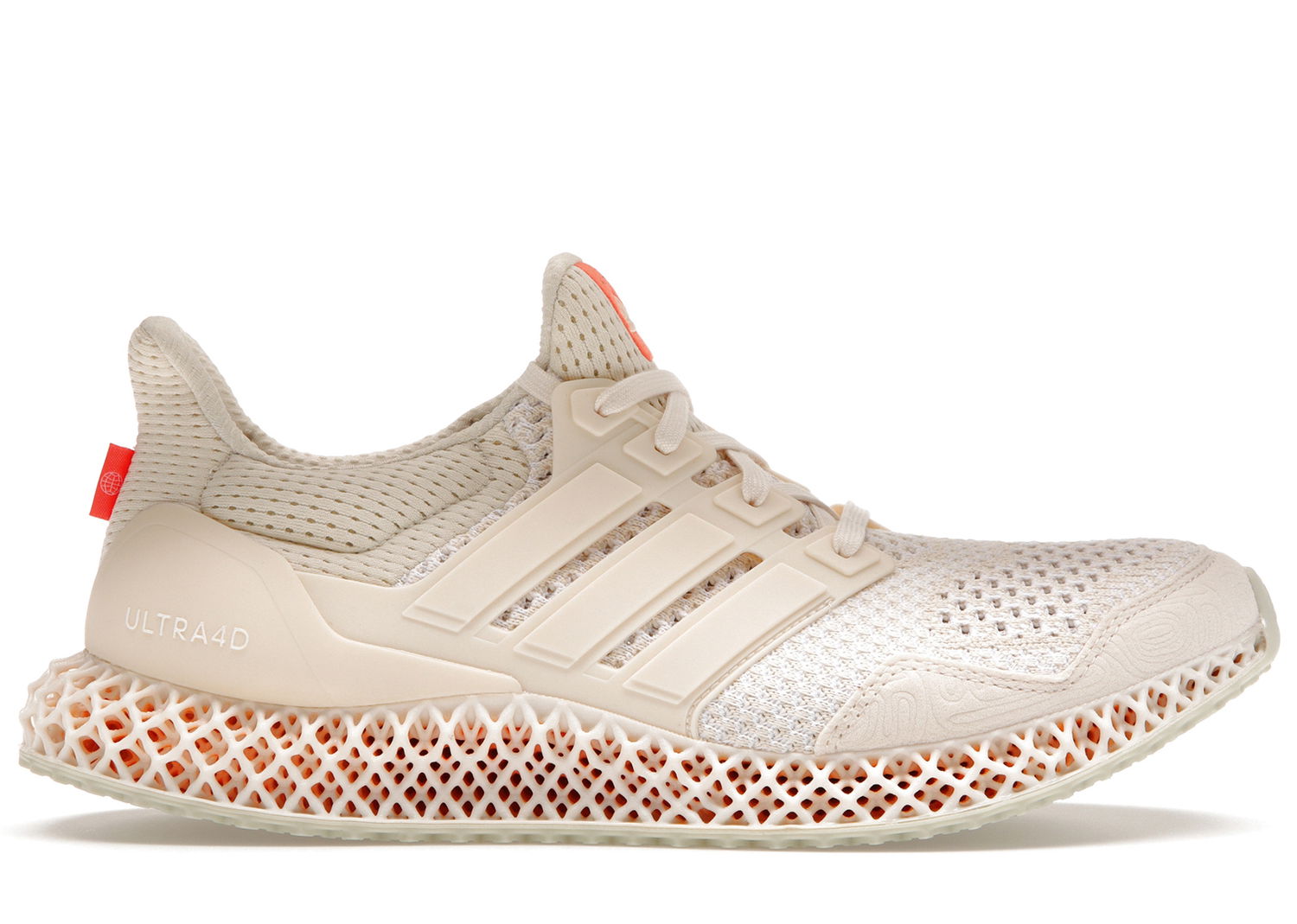 Кецове и обувки adidas Performance adidas Ultra 4D Wonder White Impact Orange Бежово | IF0307, 0