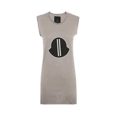 Тениска Moncler x Rick Owens Sleeveless Muscle T-Shirt Сиво | MU20F0015 V8170 250, 0
