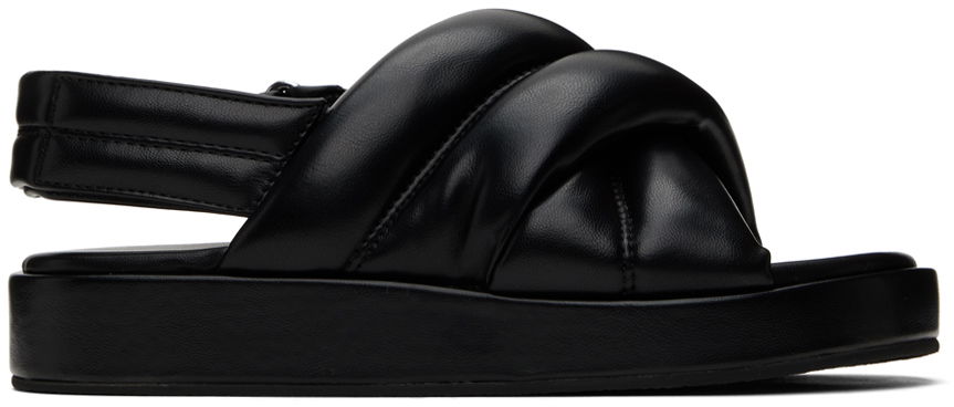 Pокля STAND STUDIO Stand Studio Spencer Padded Slingback Sandals Черно | 62249-8250, 0