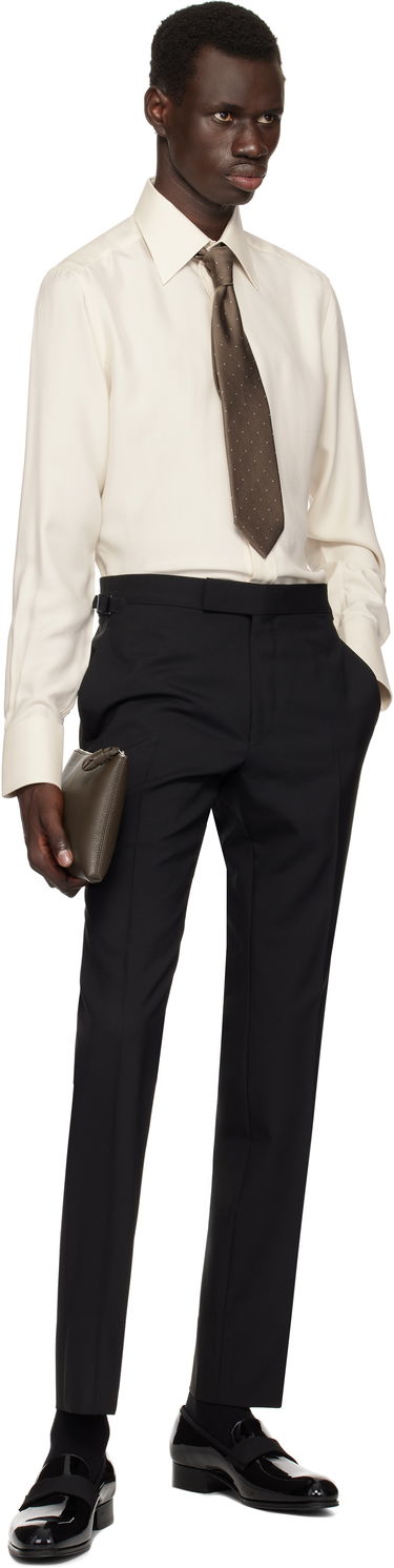 Колани Tom Ford Tom Ford Polka Dot Tie Кафяво | STE001-S0093, 2
