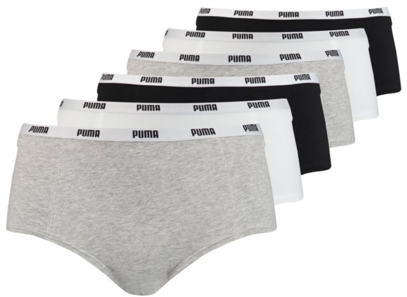 гащички Puma Hipster 6-pack Многоцветен | 701218976-002, 0
