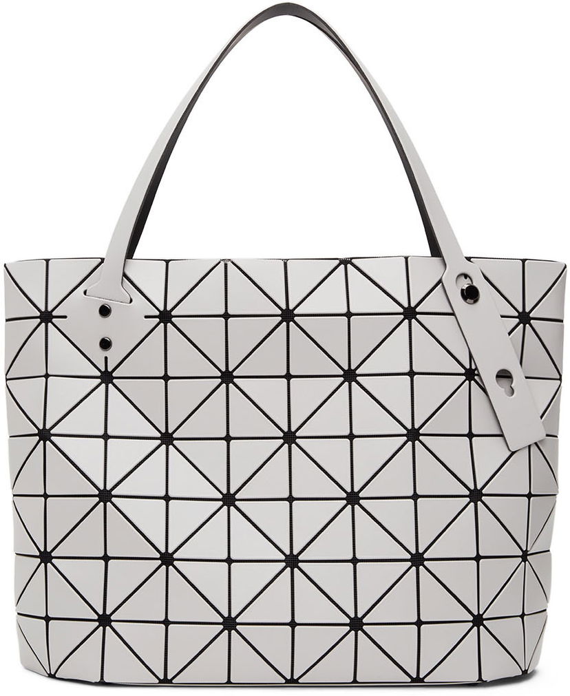 Голяма пазарска чанта BAO BAO ISSEY MIYAKE Geometric Pattern Tote Bag Сиво | BB26AG401