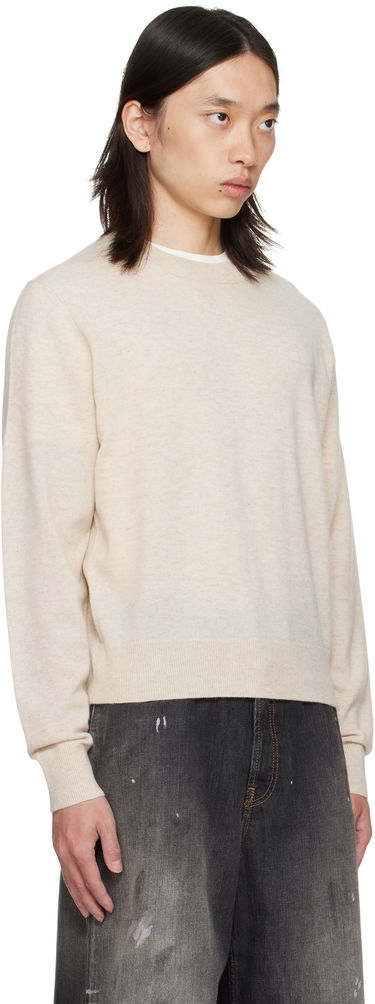 Пуловер Acne Studios Acne Studios Crewneck Sweater Бежово | C60115-, 1