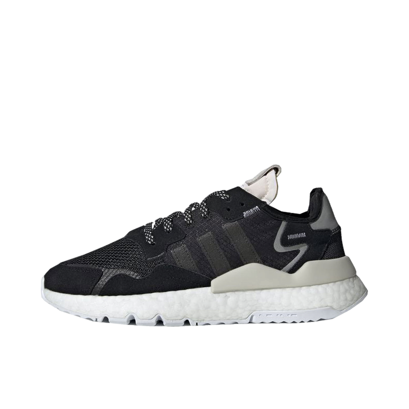 Кецове и обувки adidas Originals Nite Jogger Core Black Raw White W Черно | CG6253
