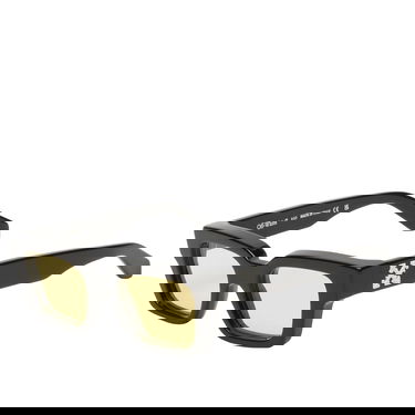 Слънчеви очила Off-White Virgil Rectangular Frame Sunglasses Черно | OERI008C99PLA0041018, 3