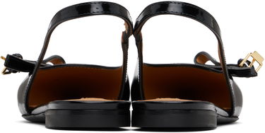 Облекло Moschino Moschino Buckled Bow Ballerina Flats Черно | MA11040C1M MJ0 000, 1
