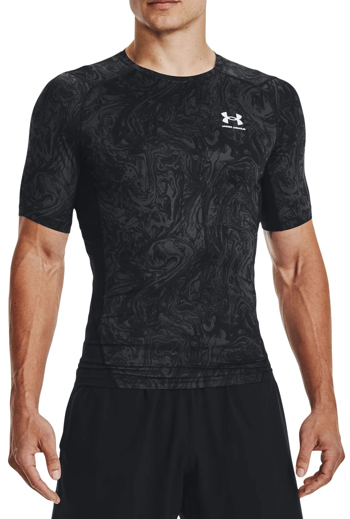 Тениска Under Armour Short Sleeve Compression T-Shirt Черно | 1370324-001, 0