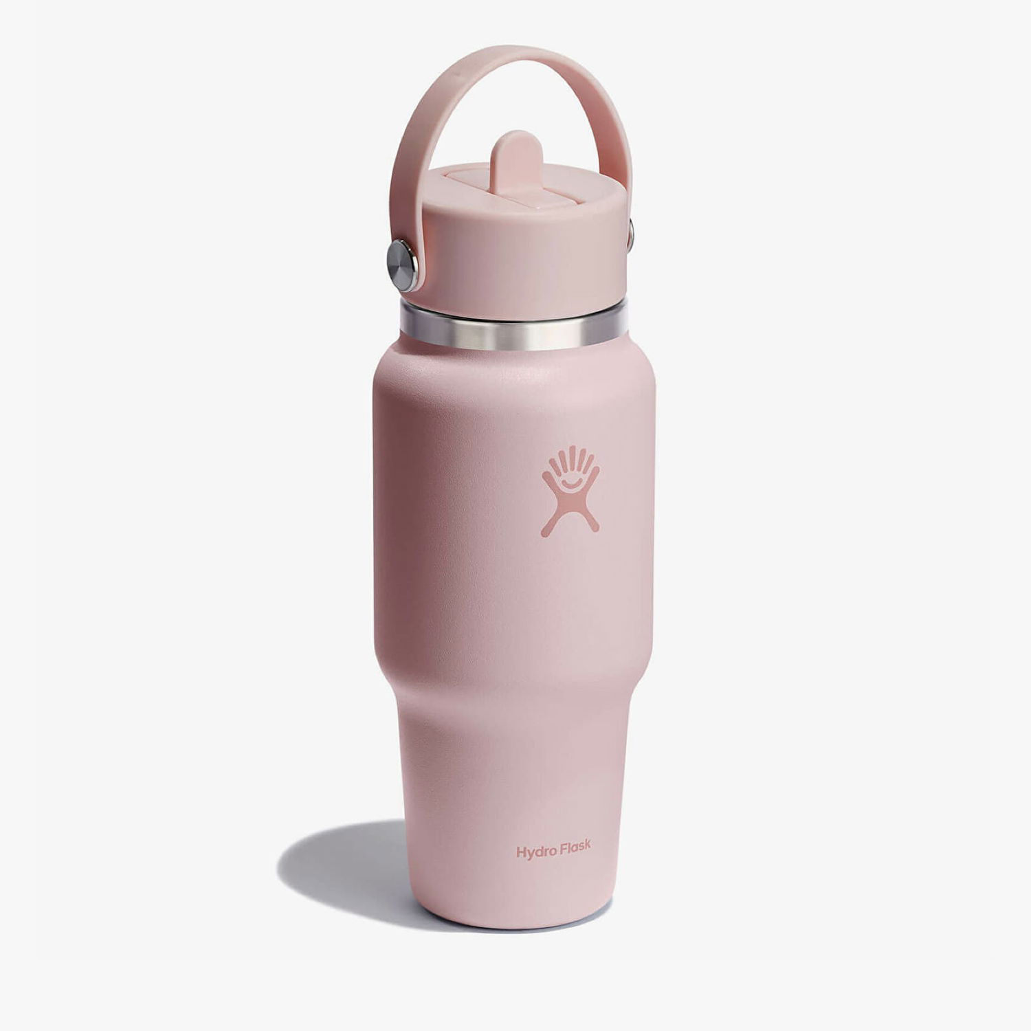Бутилки за пиене Hydro Flask 709 ml Wide Flex Straw Travel Bottle Trillium Universal Розово | WT24CFS678, 1