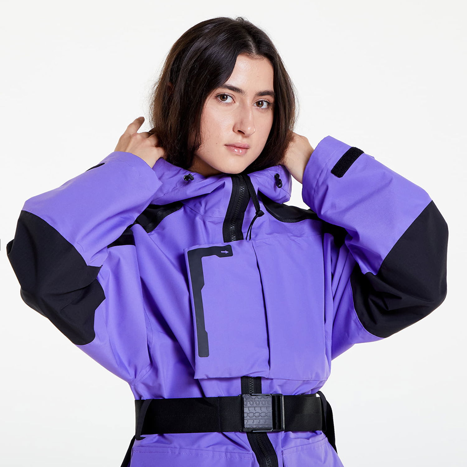 Дъждобран adidas Performance TERREX CT Xploric Лилаво | HF8461, 1