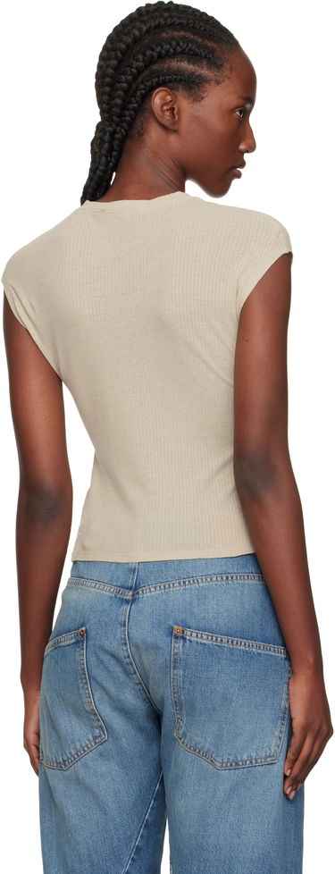 Тениска Ksubi Ksubi Staple Short Sleeve T-Shirt Бежово | WPF25TE014, 2