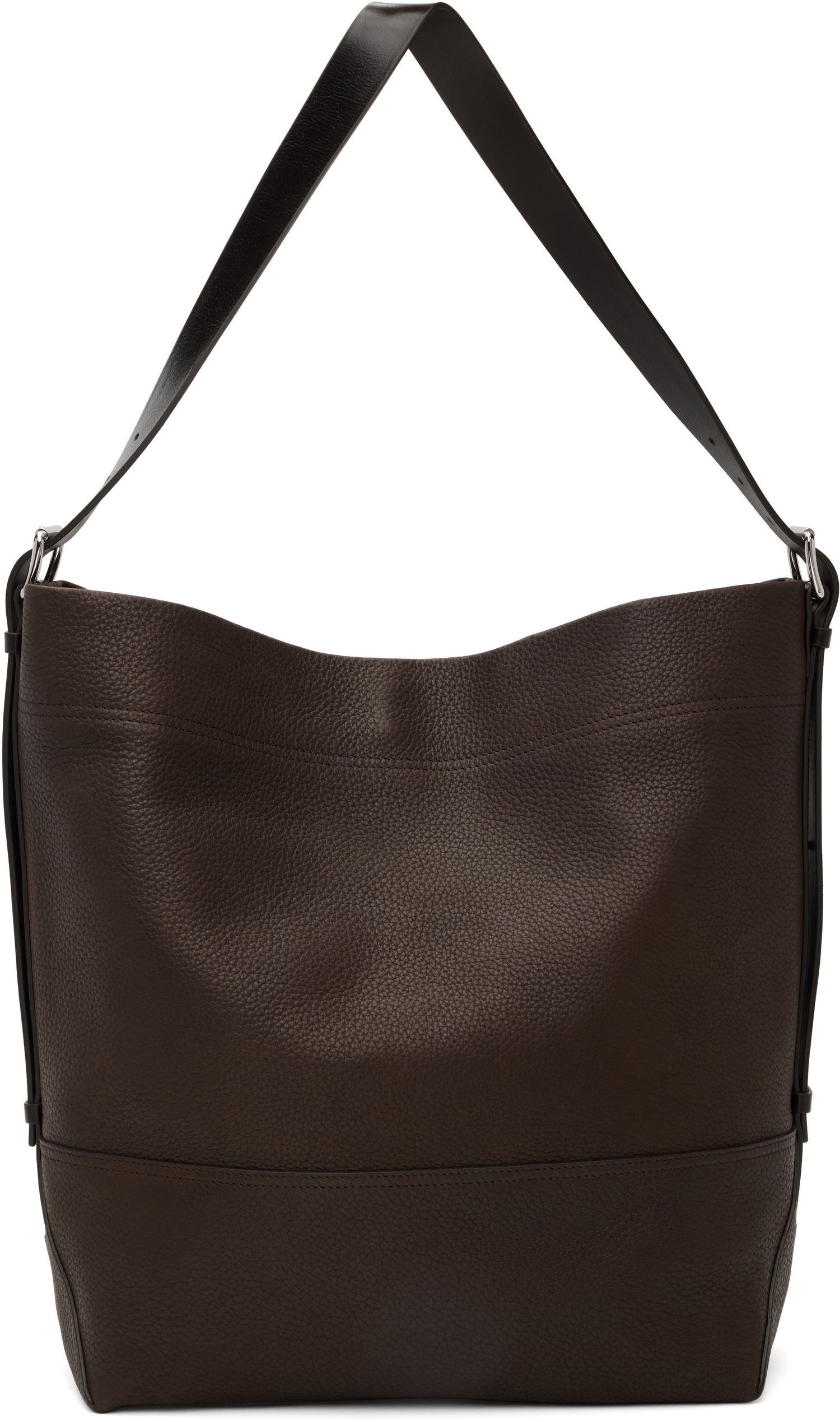 Голяма пазарска чанта LEMAIRE Lemaire Belted Tote Кафяво | BG0153 LL0166, 0