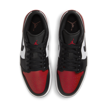 Кецове и обувки Jordan Air Jordan 1 Low "Bred Toe 2.0" Червено | 553558-161, 4