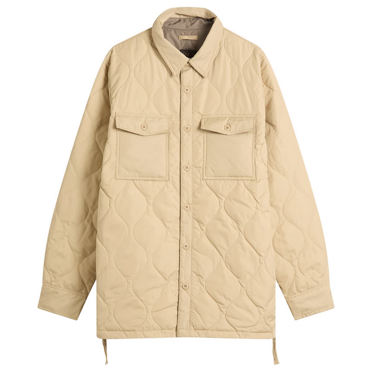 Риза TAION Military Quilted Down Shirt Бежово | TAION-109SHML-1-CRE, 1