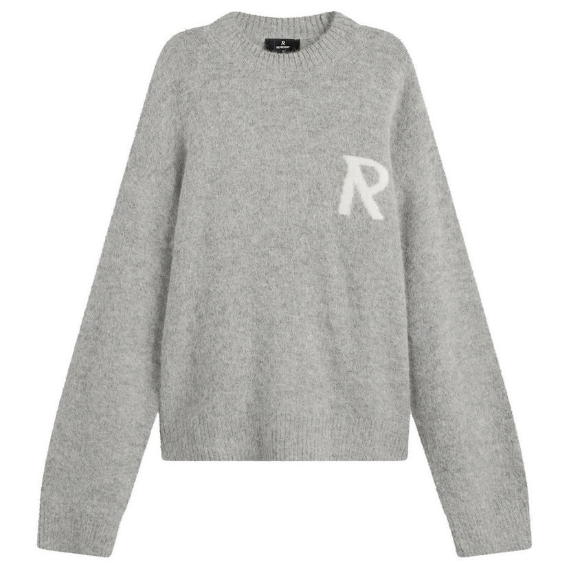 Пуловер Represent Clo Logo Knit Jumper Сиво | MLM100850-47