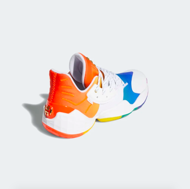 Кецове и обувки adidas Performance Harden Vol. 4 "Pride" Бяло | FX4797, 2