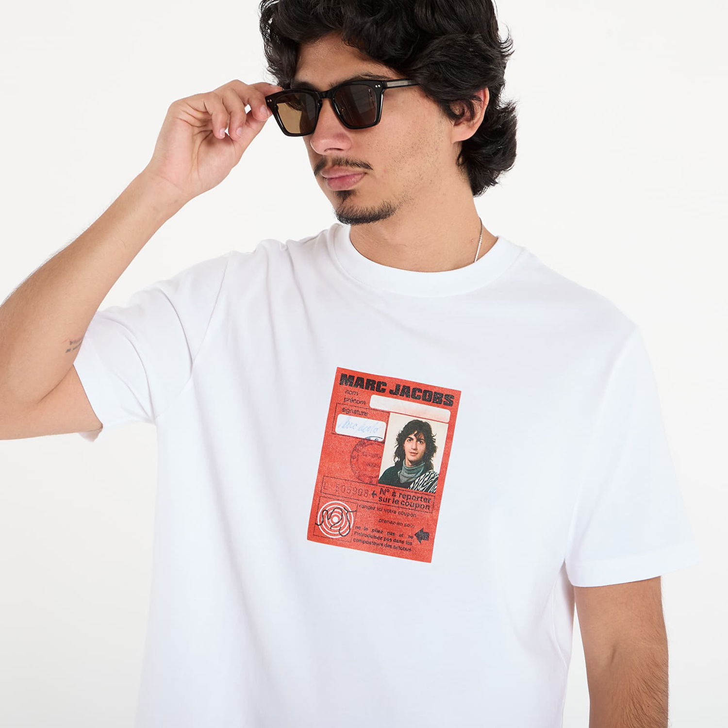 Тениска A.P.C. A.P.C. x Marc Jacobs T-Shirt Бяло | COHKS-M26553 AAB, 1