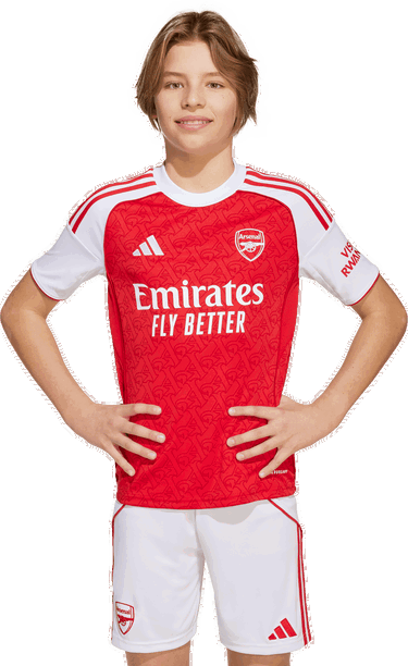 Фланелка adidas Originals Arsenal 2025/26 Home Jersey Червено | ji9533, 4