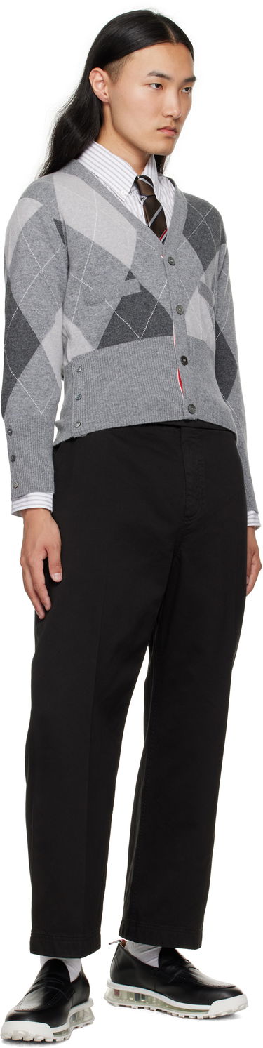 Шал Thom Browne Thom Browne Classic Shadow Stripe Pique Weave Tie Кафяво | MNL001A-F0990, 2