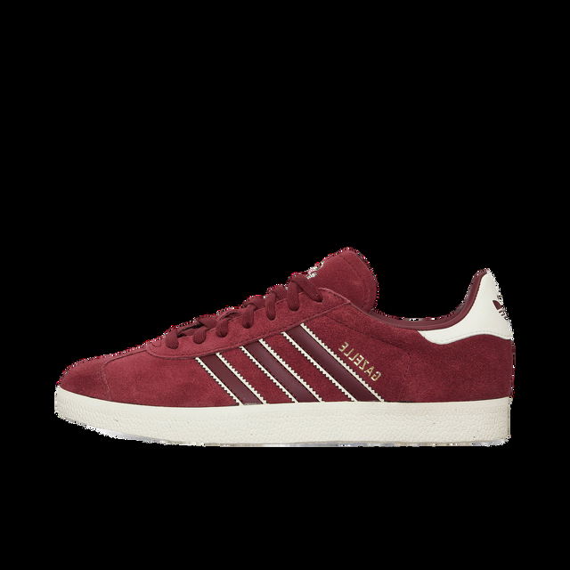 Gazelle "Shadow Red / Cream White / Gold Metallic"