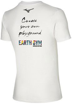Тениска Mizuno Mizuno Earth Gym T-Shirt Бяло | 32ea20eg-01, 1