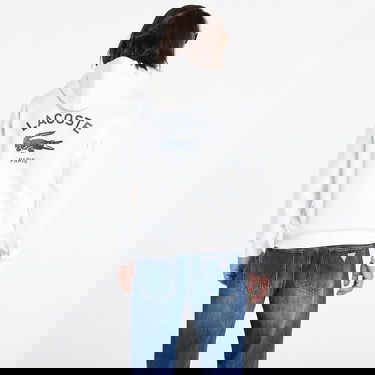 Суитчър Lacoste LACOSTE Men's Hoodie Бяло | SH2740 70V, 3
