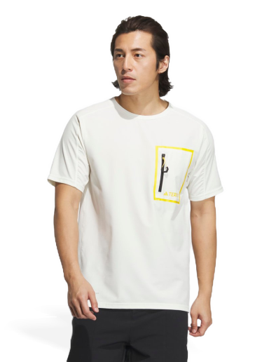 Тениска adidas Performance National Geographic Tee Бежово | IC1987