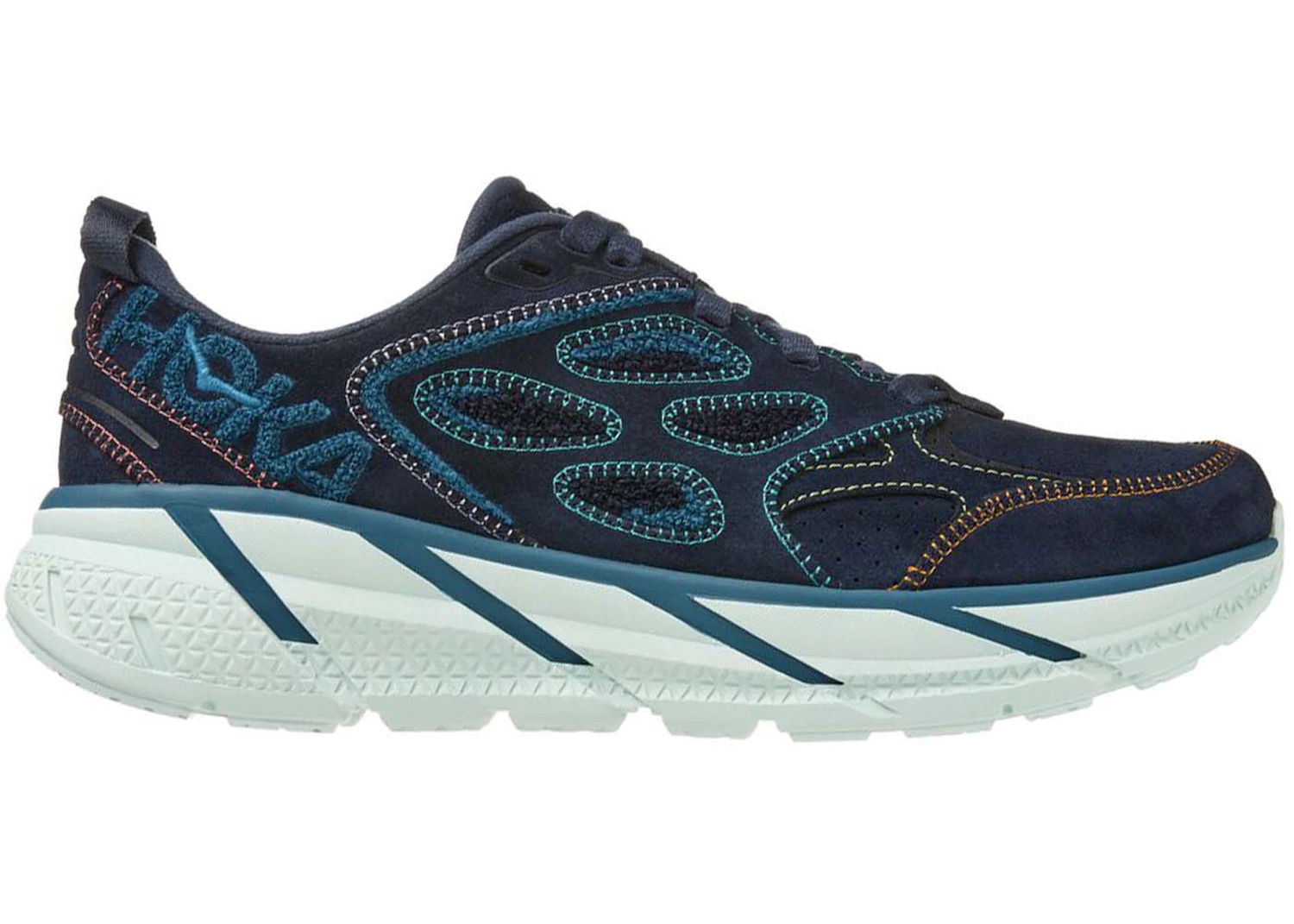 Кецове и обувки Hoka One One Clifton L Embroidery Тъмно синьо | 1126854-OSBC, 0