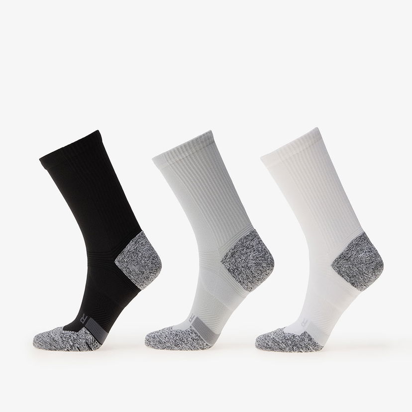 Чорапи Under Armour AD Pro Mid Socks 3-Pack Black Многоцветен | 1387048-001