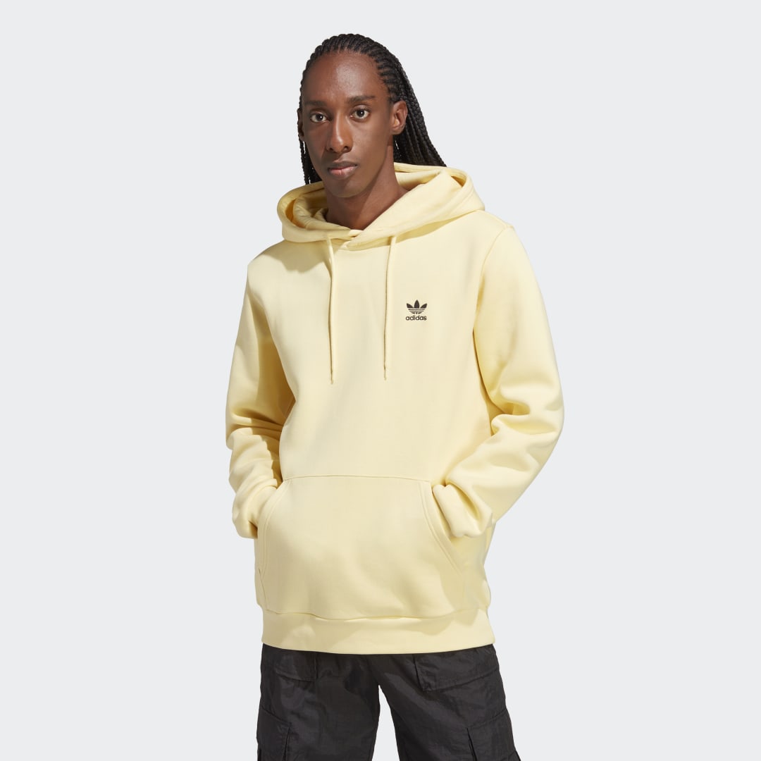 Суитчър adidas Originals Trefoil Essentials Hoodie Жълто | IA4888, 0