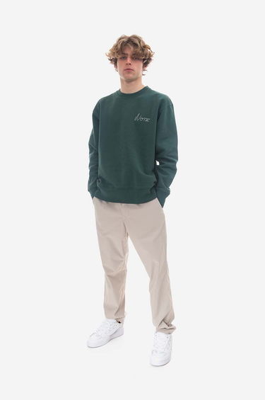 Суитчър NORSE PROJECTS Arne Chain Stitch Logo Crew Sweat Зелено | N20-1347-8112, 1