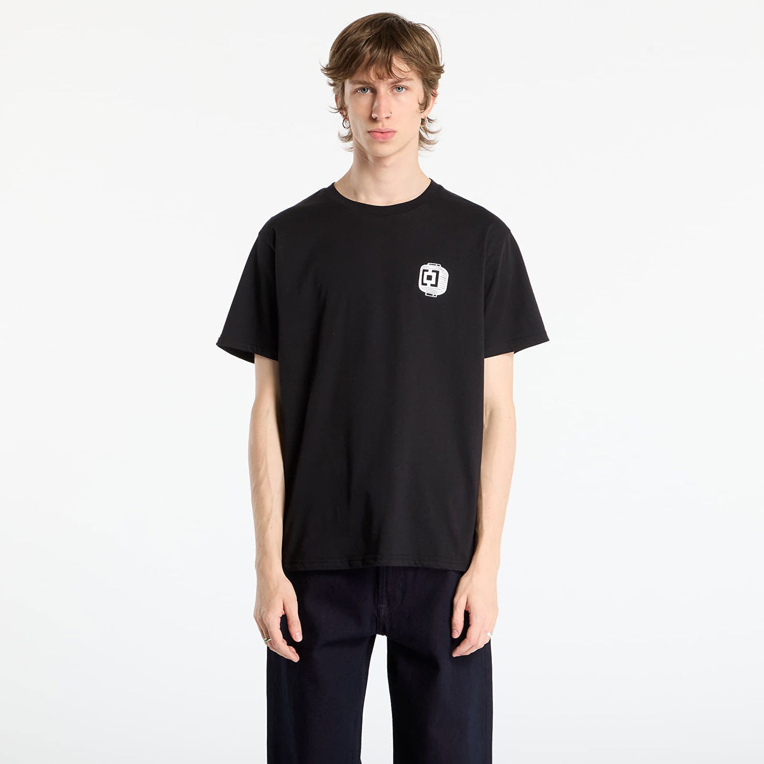 Тениска Horsefeathers Asakusa T-Shirt Черно | SM1407A, 0