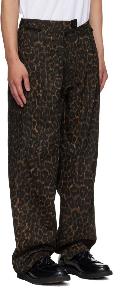 Панталони Andersson Bell Andersson Bell Crossover Carpenter Wide Leg Pants Кафяво | apa836m, 1