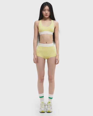 Сутиен Lacoste Women's Branded Bra Жълто | IF6662-107, 2