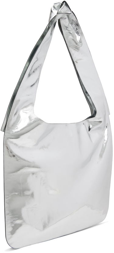 Чанта през рамо We11done We11done Knotted Shoulder Bag Металик | WD-AB3-22-477-U-SV, 2