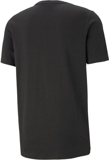 Тениска Puma Puma Classics Embroidered T-Shirt Черно | 599795-001, 1