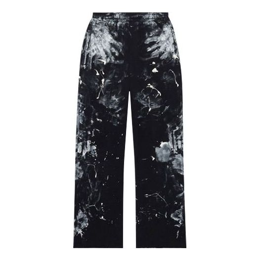 Панталони Balenciaga Painter Sweatpants Черно | 641589TKVG21070