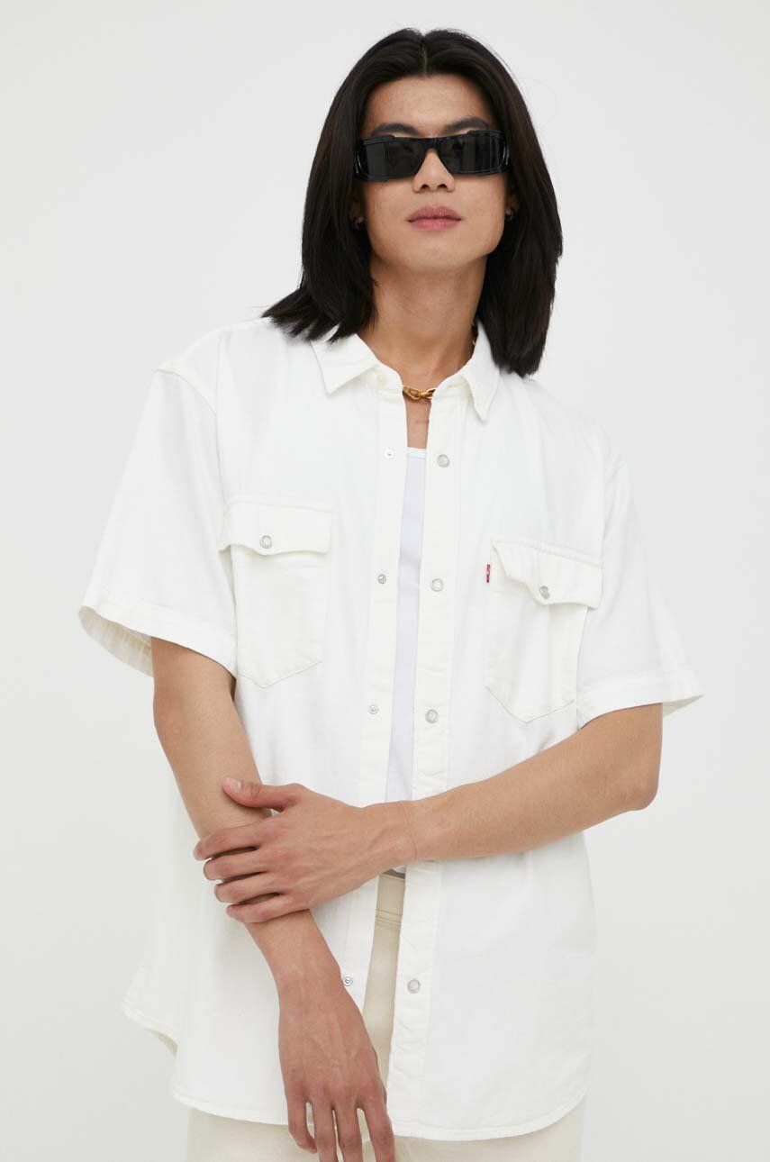 Риза Levi's ® Relaxed Fit Western Shirt Бяло | A5722.0004, 0