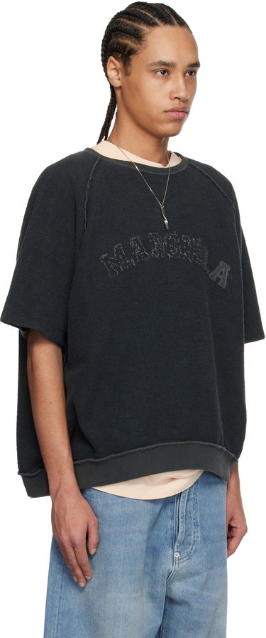 Пуловер Maison Margiela Maison Margiela Logo Short-Sleeve T-Shirt Черно | S50GU0229 M25021, 1