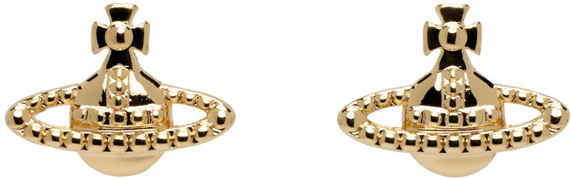 Обеци Vivienne Westwood Gold-Tone Farah Earrings Металик | 62010015-02R001-SM