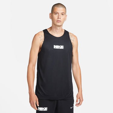 Фланелка Nike Dri-FIT Standard Issue Reversible Basketball Jersey Black Черно | FB7055-010, 3