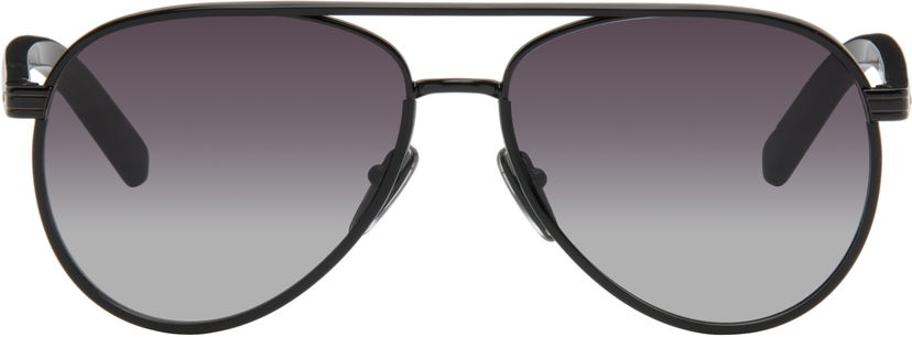Слънчеви очила Prada Iconic Metal Plaque Aviator Sunglasses Черно | 0PR B57S AAV90A59 8056262504383