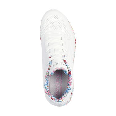Кецове и обувки Skechers Uno - Majestic Garden Бяло | 155583-WMLT, 3