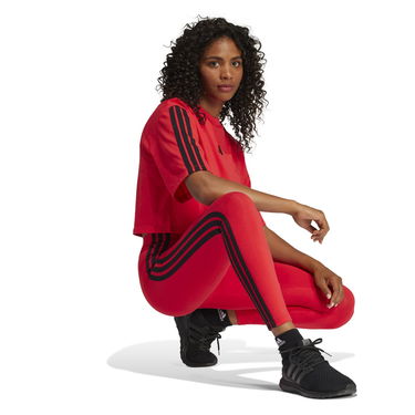 Клинове adidas Performance 3-Stripes Leggings Червено | JE0078, 2