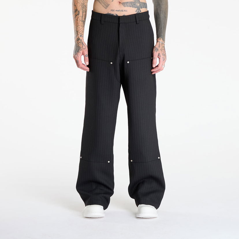 Панталони MISBHV Pinstripe Carpenter Trousers Черно | 251M314