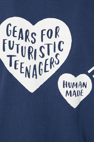 Тениска Human Made Graphic Long Sleeve T-Shirt Синьо | HM26CS009, 5