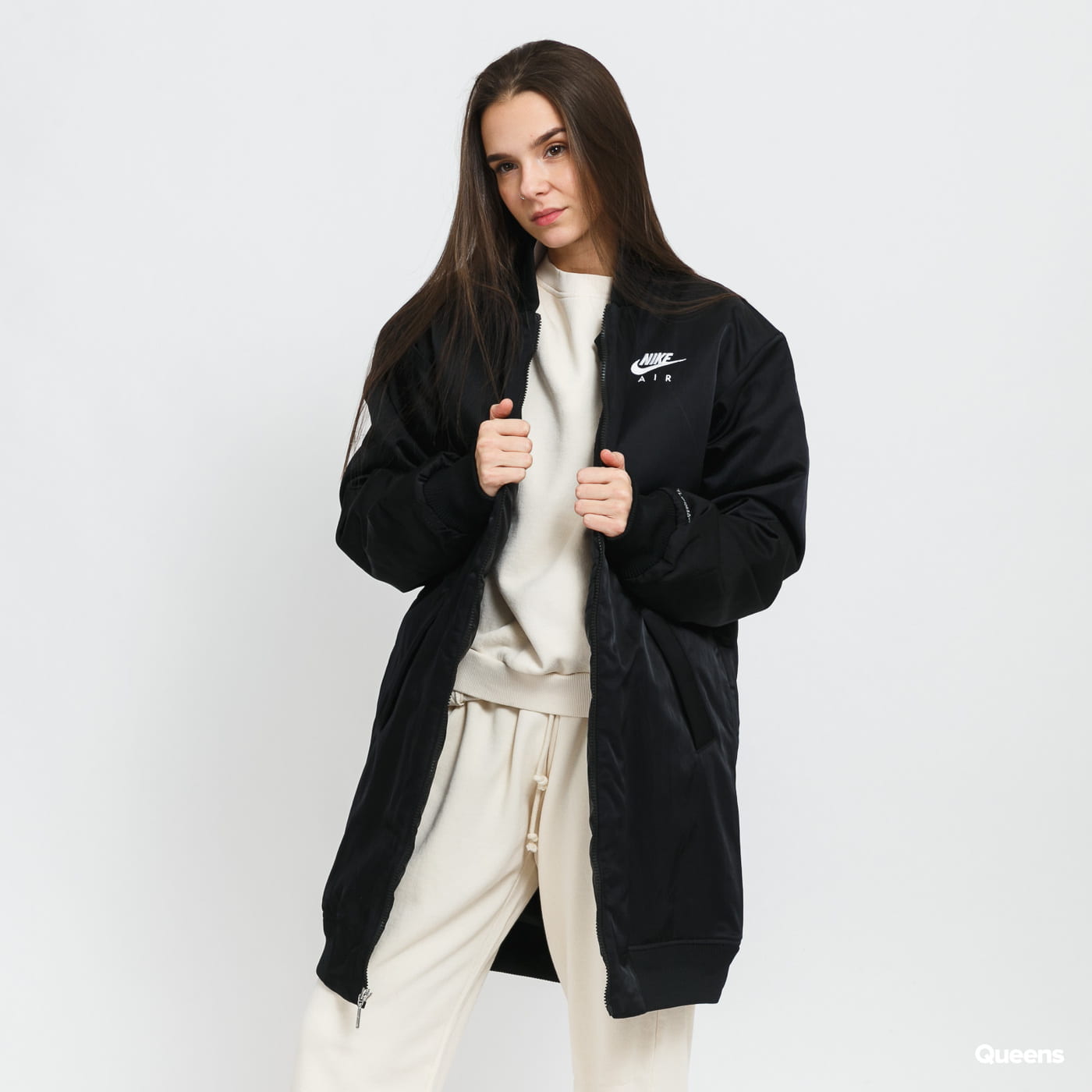 Яке бомбър Nike SportswearTherma-FIT Synthetic-Fill Bomber Jacket Черно | DD4640-010, 0