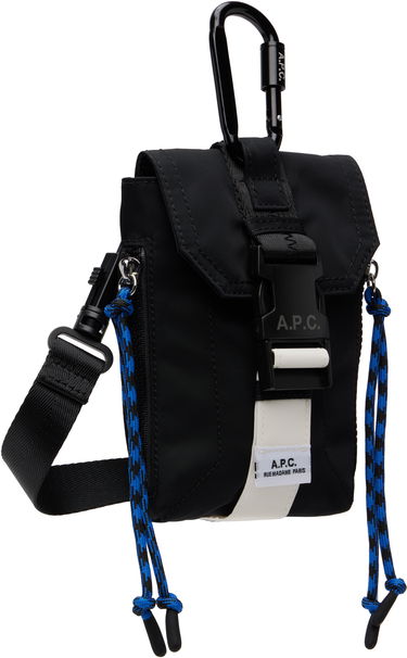 Чанта през рамо A.P.C. Trek Crossbody Pouch Черно | PAAGR-H61733, 1