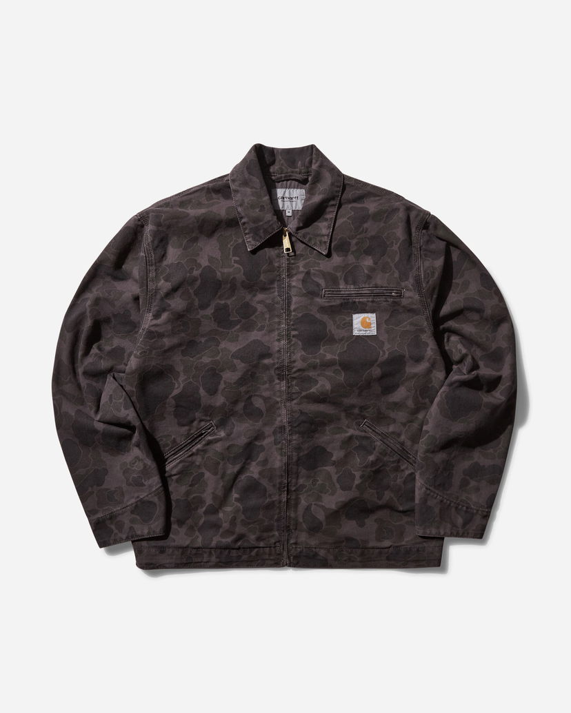 Яке Carhartt WIP Duck Detroit Jacket Camo Duck Green / Graphite Черно | I034281 2MRGD